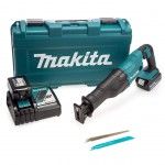 Serra de sabre 18V LXT 5Ah 2 bat. DJR186RTE Makita Serra de sabre 18V LXT 5Ah 2 bat. DJR186RTE Makita
