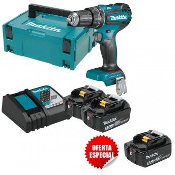 Berbequim percutor BL 18V LXT 50Nm 5 DHP485RTJ PROMO Makita
