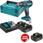Berbequim percutor BL 18V LXT 50Nm 5 DHP485RTJ PROMO Makita