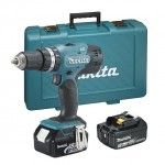 Aparafusadora c/percussão 18V LXT 42Nm 3Ah DHP453RFE Makita Aparafusadora c/percussão 18V LXT 42Nm 3Ah DHP453RFE Makita