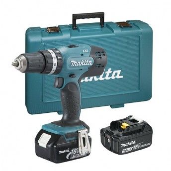 Aparafusadora c/percusso 18V LXT 42Nm 3Ah DHP453RFE Makita