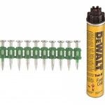 Pregos 35 mm x 2,6 mm de fixao de gs C5 Track-It Nails + Carga de Gs ref DDF6510035 DEWALT