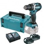 Aparafusadora s/percuss�o BL 18V LXT 54N DDF484RTJ Makita