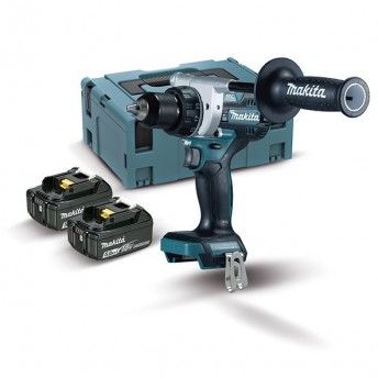 Aparafusadora 18V brushless 2 baterias 5.0Ah  LXT 125Nm ref DDF486RTJ MAKITA