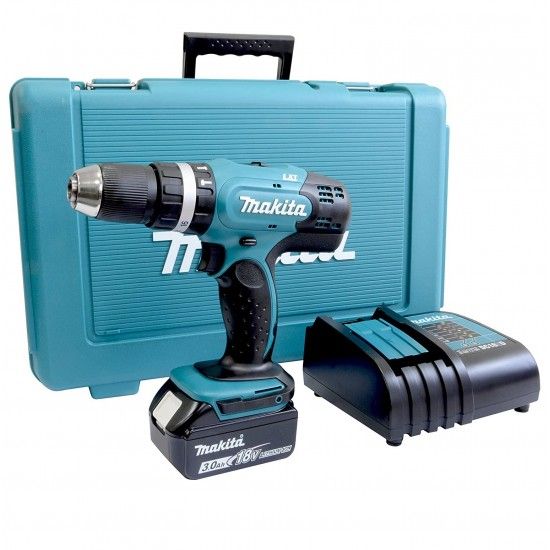 Aparafusadora s/percusso 18V LXT 42Nm DDF453RFE Makita