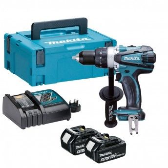 Aparafusadora s/percusso 18V LXT 91Nm DDF458RTJ Makita