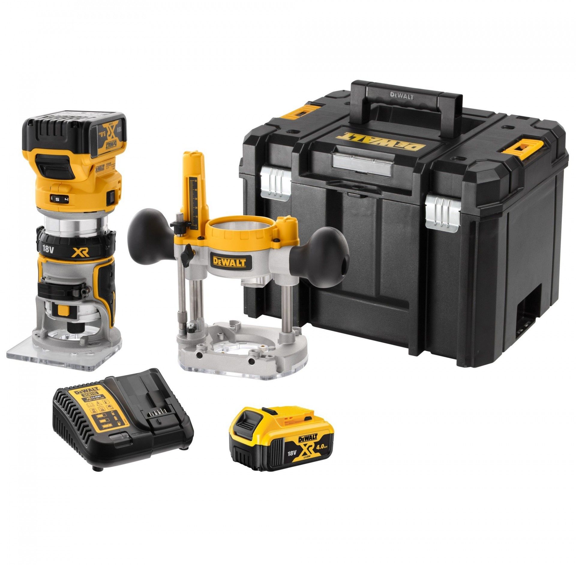 Tupia Combo sem escovas XR 18V Li-Ion 5,0 Ah refª DCW604P2-QW DEWALT