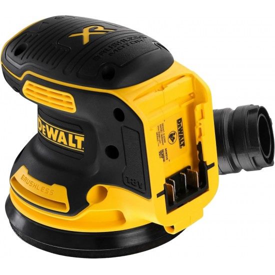 Lixadora Rotorbital DeWalt XR 18V brushless sem carregador/bateria DCW210N-XJ DEWALT Lixadora Rotorbital DeWalt XR 18V brushless sem carregador/bateria DCW210N-XJ DEWALT
