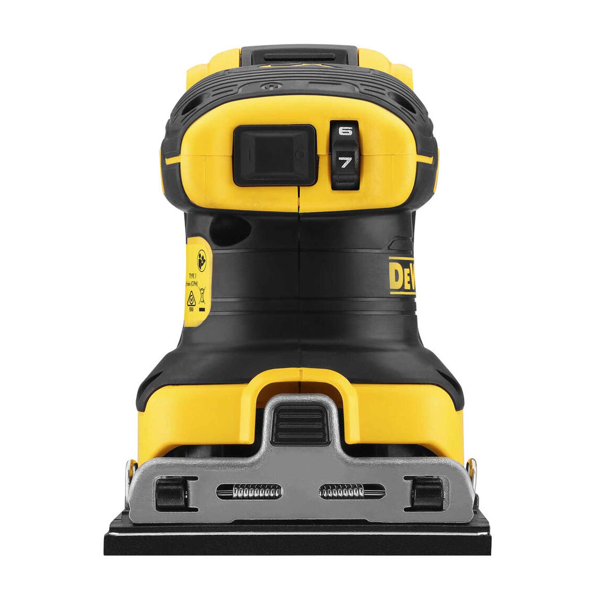 Lixadora Rotorbital sem escovas XR 18V com 2 baterias Li-Ion 5,0 Ah refª DCW210P2-QW DEWALT