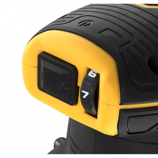 Lixadora Rotorbital sem escovas XR 18V com 2 baterias Li-Ion 5,0 Ah refª DCW210P2-QW DEWALT Lixadora Rotorbital sem escovas XR 18V com 2 baterias Li-Ion 5,0 Ah refª DCW210P2-QW DEWALT