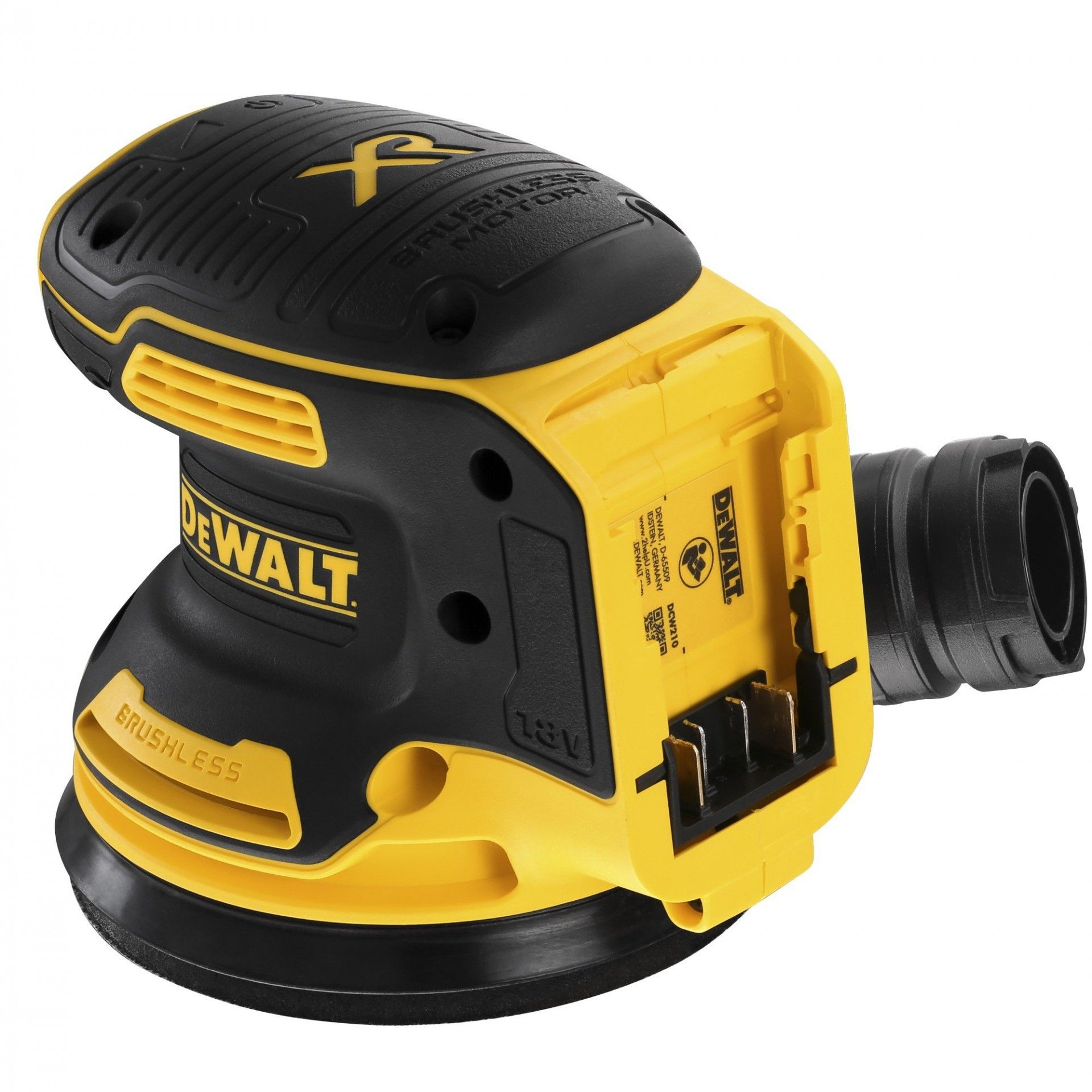 Lixadora Rotorbital sem escovas XR 18V sem carregador/bateria refª DCW210NT-XJ DEWALT