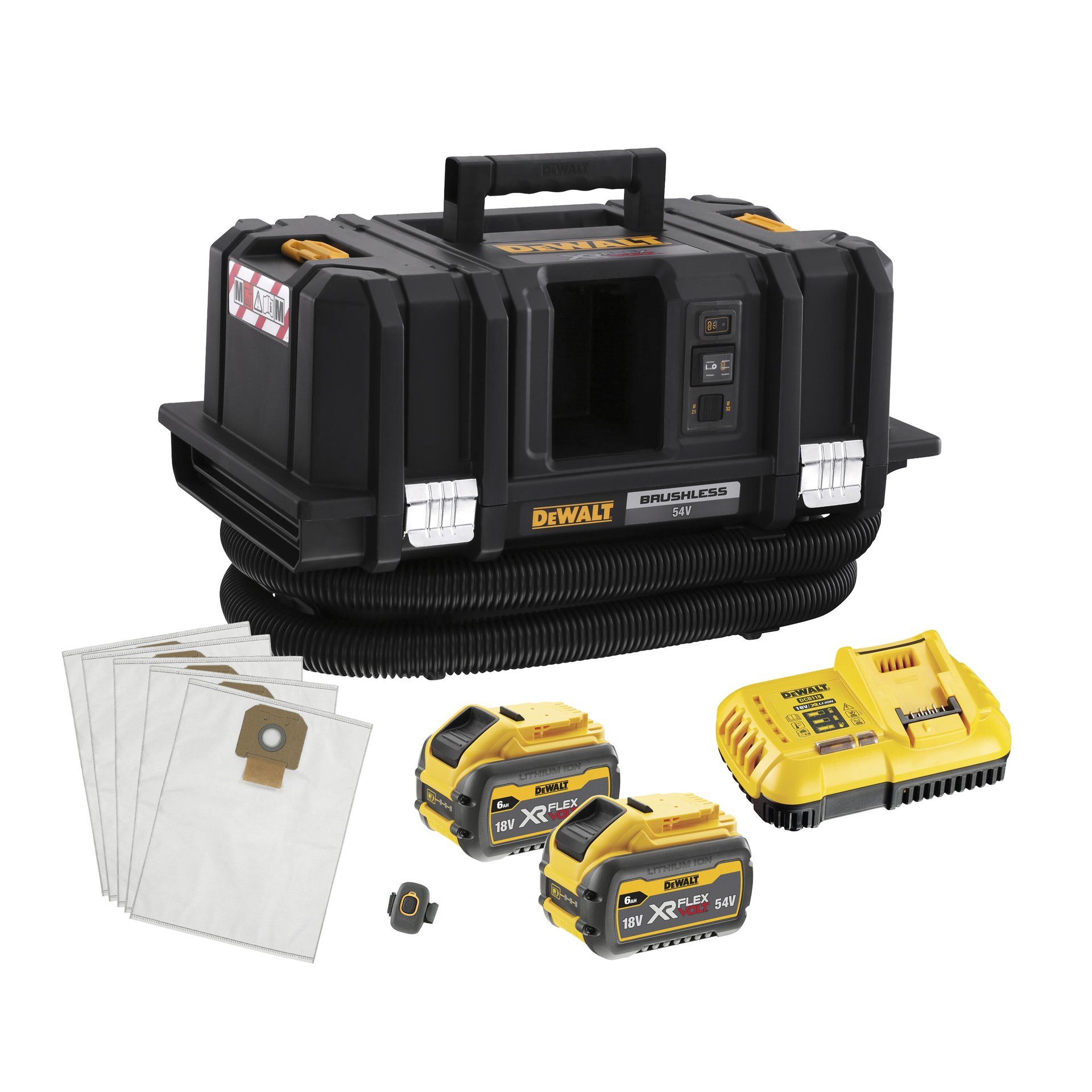 Aspirador de sólidos e líquidos XR FLEXVOLT 54V refª DCV586MT2-QW DEWALT