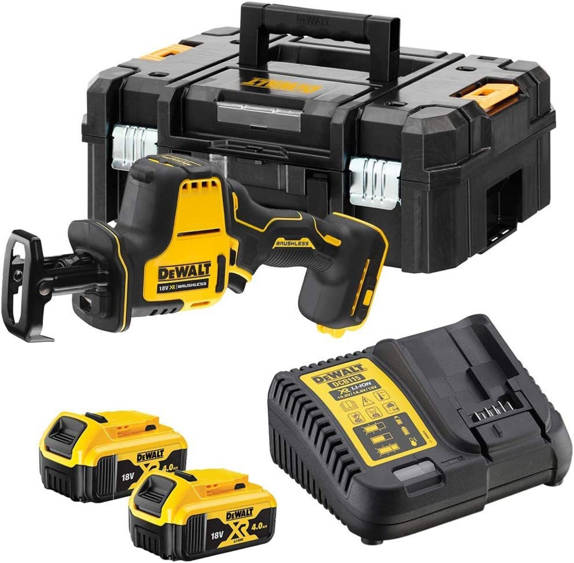 Mini-Serra Sabre XR 18V Li-Ion 4Ah refª DCS369M2-QW DEWALT