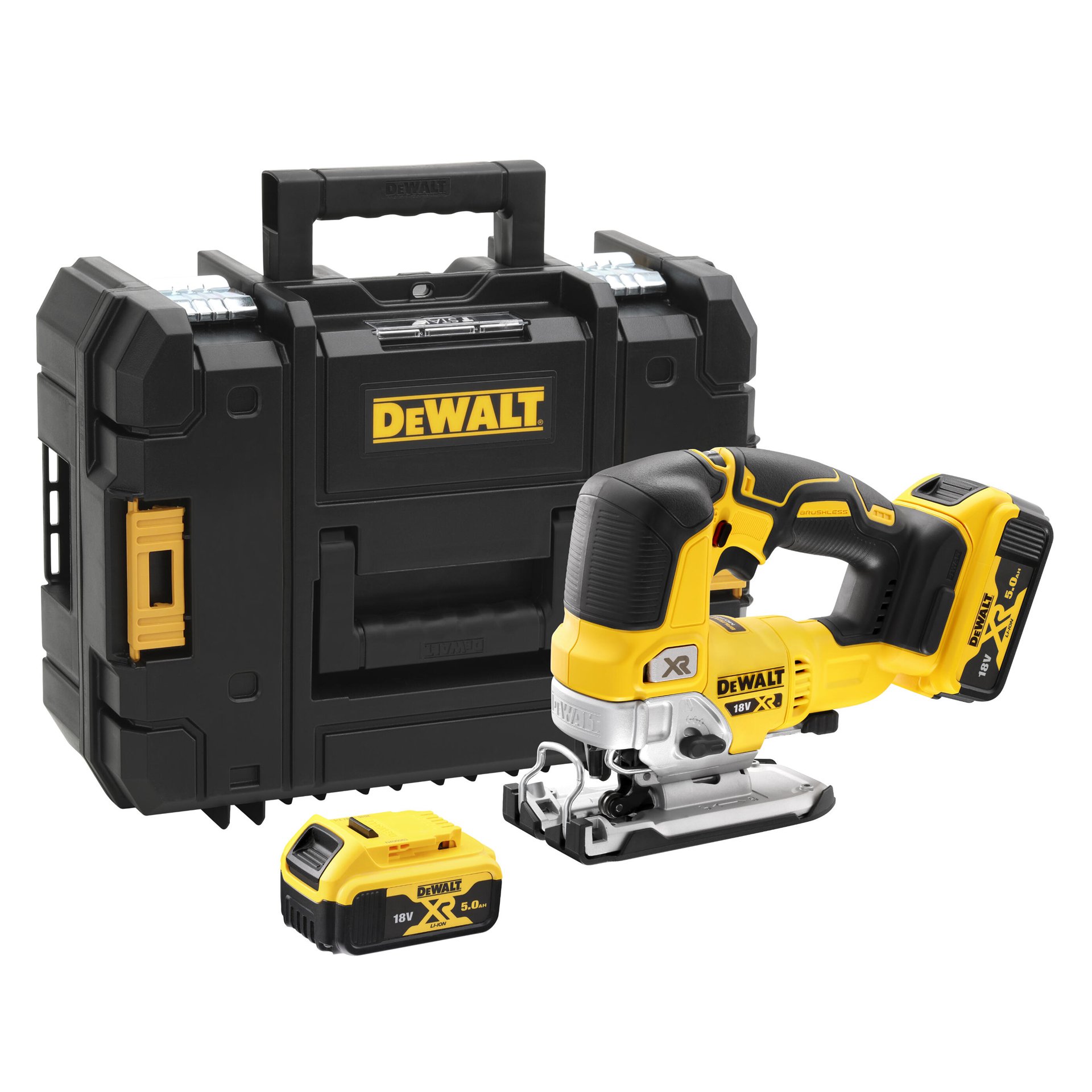 Serra de Recortes sem escovas XR 18V refª DCS334P2-QW DEWALT