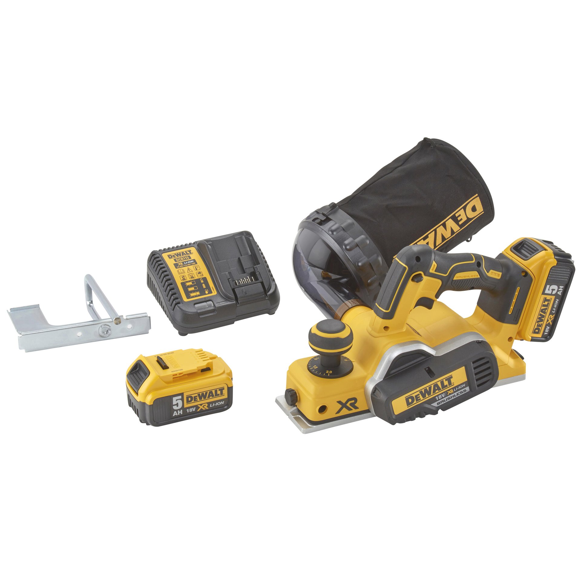 Plaina Brushless XR 18V refª DCP580P2-QW DEWALT