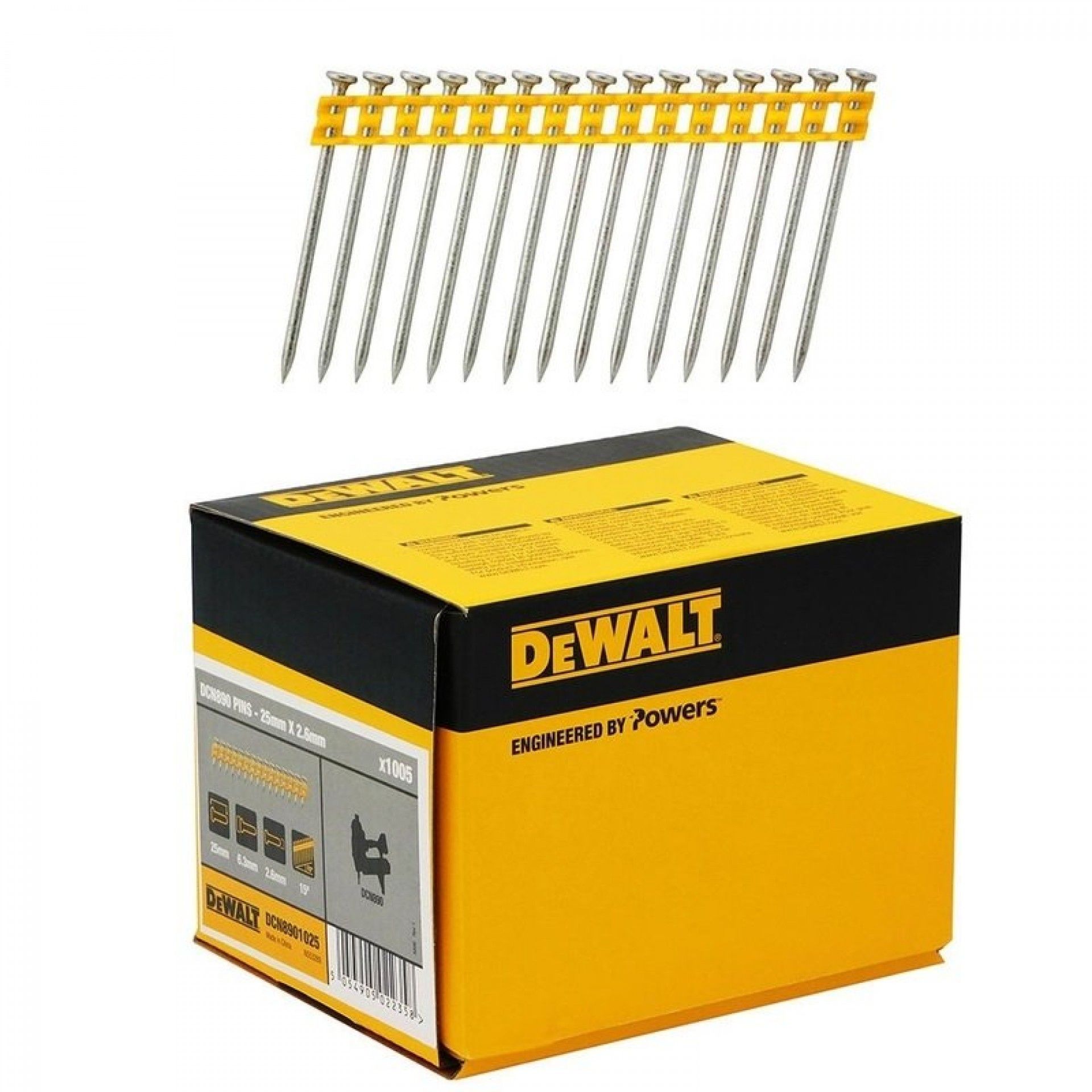 Pregos para DCN890(2.6 mm x 55mm) refª DCN8901055 DEWALT