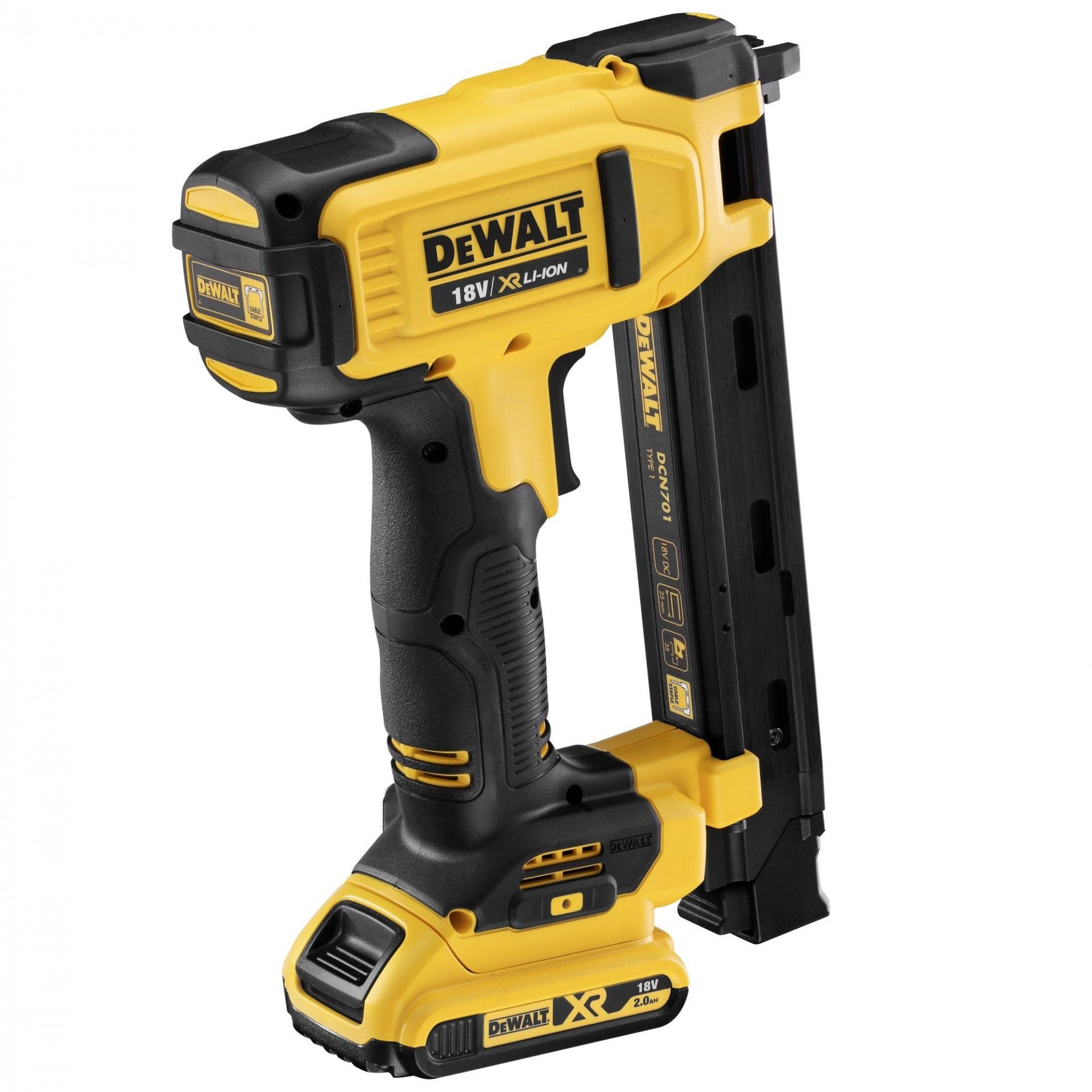 Agrafador XR 18V Li-Ion 2,0 Ah refª DCN701D2-QW DEWALT
