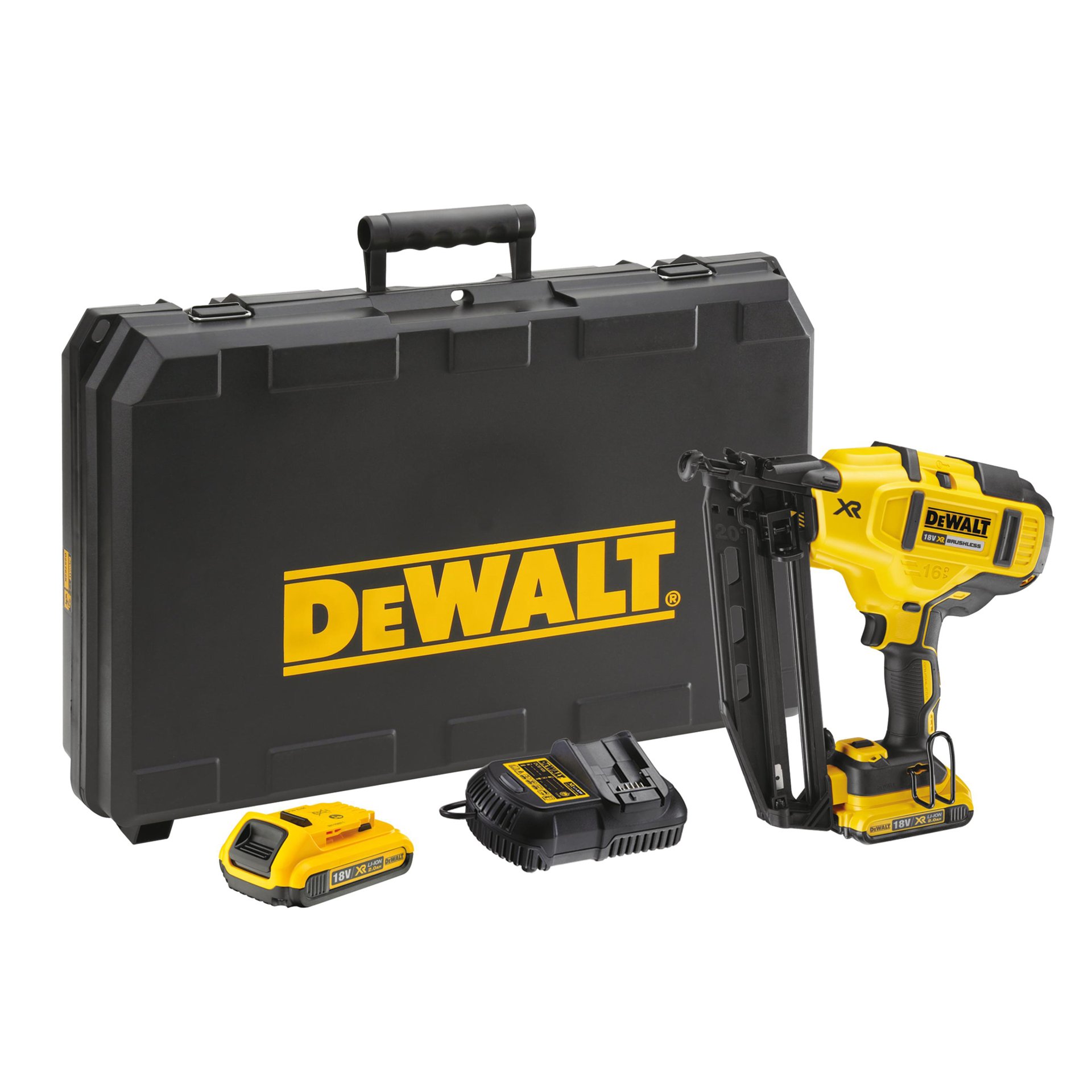 Pregadora de Acabamento sem escovas XR 18V refª DCN660D2-QW DEWALT