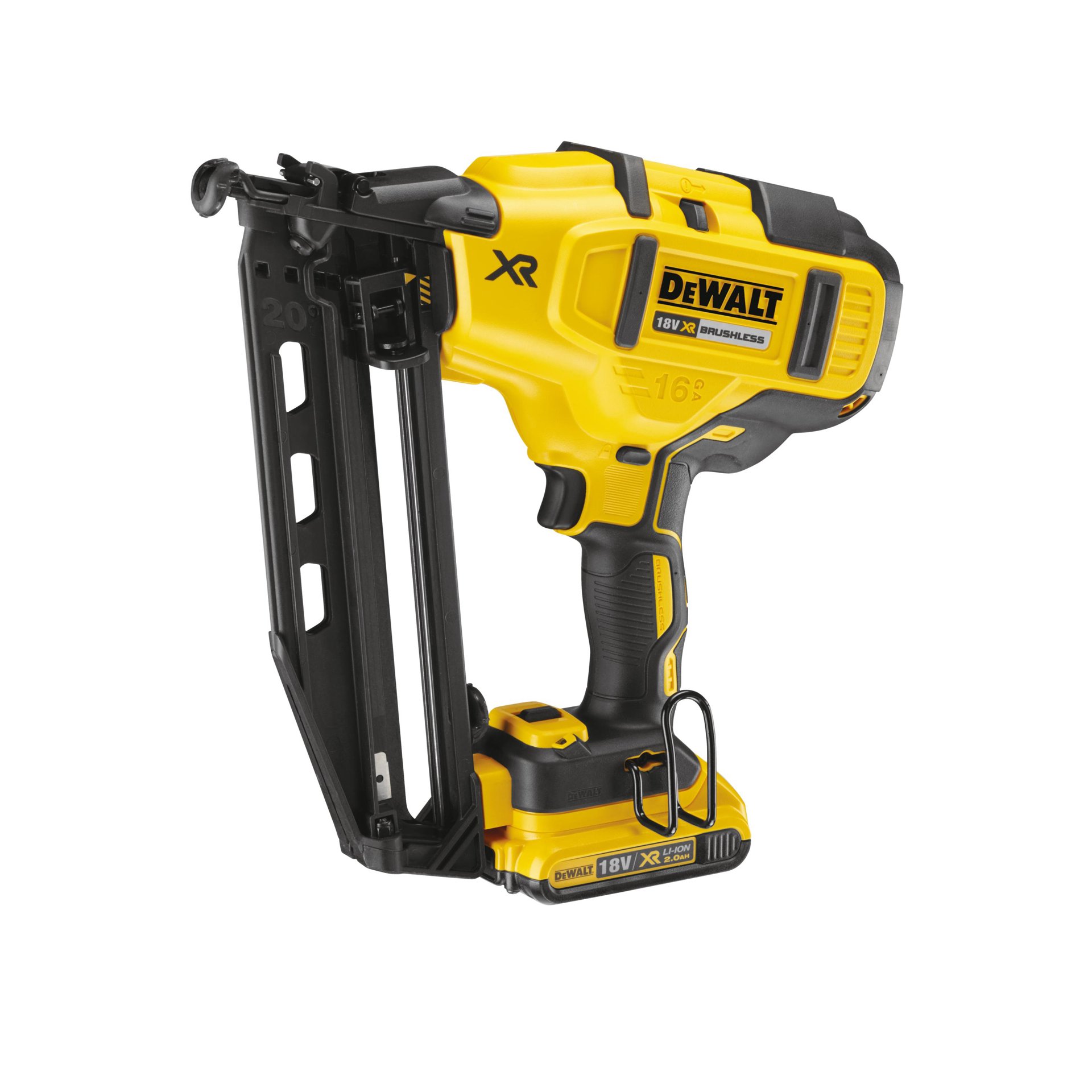 Pregadora de Acabamento sem escovas XR 18V refª DCN660D2-QW DEWALT