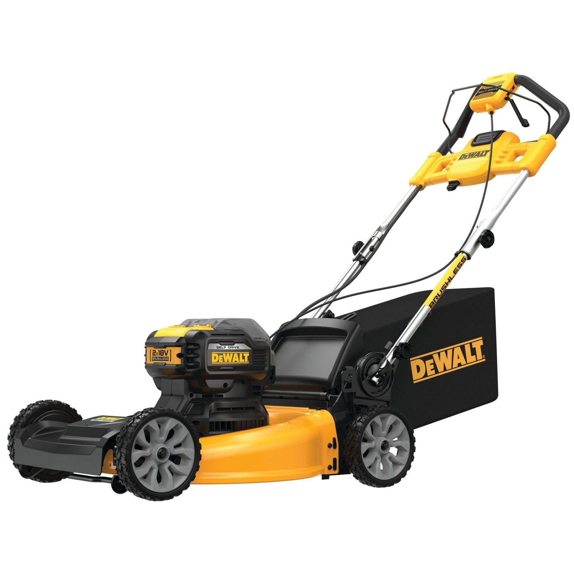 Corta-relvas sem escovas XR 2x18V refª DCMWSP564N-XJ DEWALT