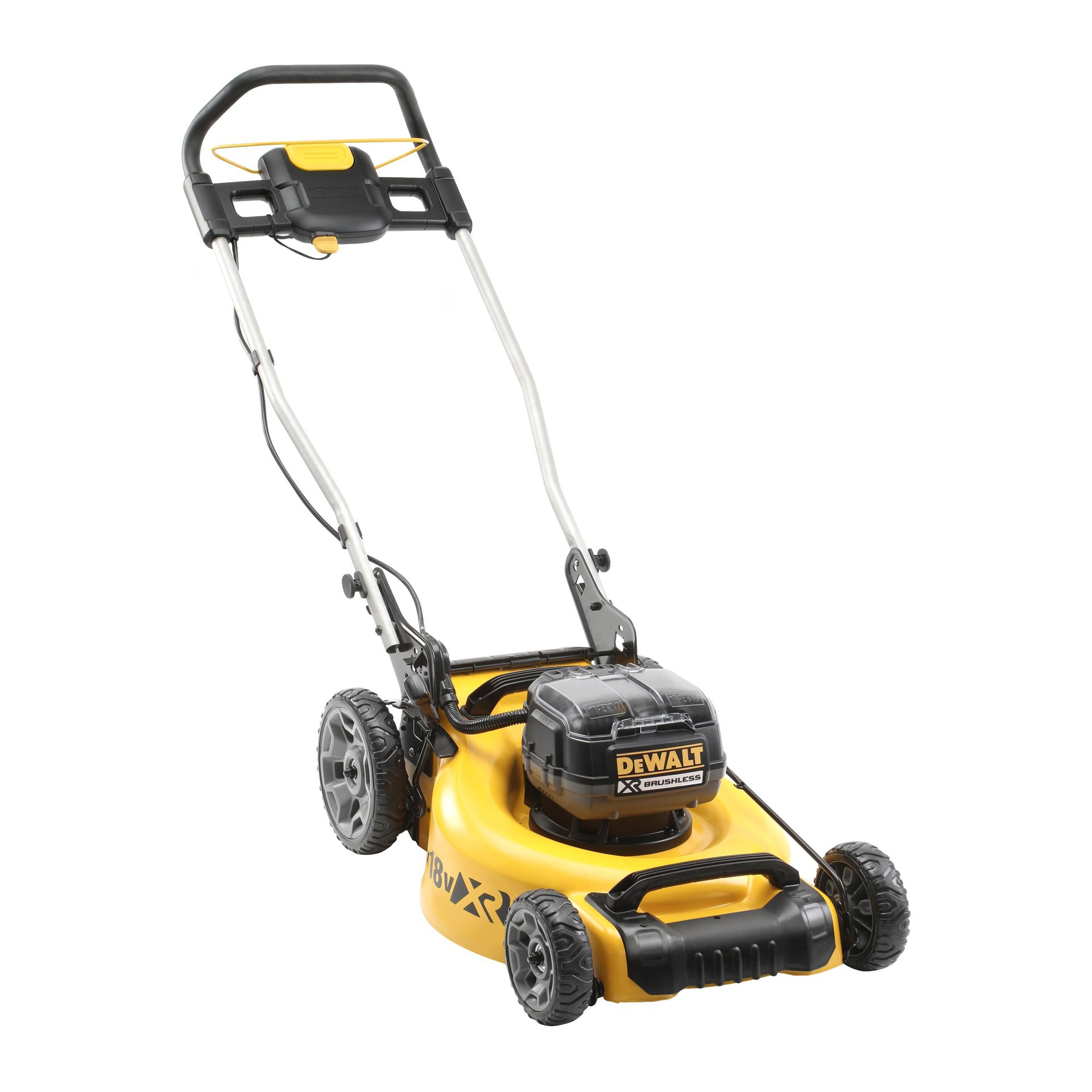 Corta-relvas sem escovas XR 2x18V refª DCMW564N-XJ DEWALT