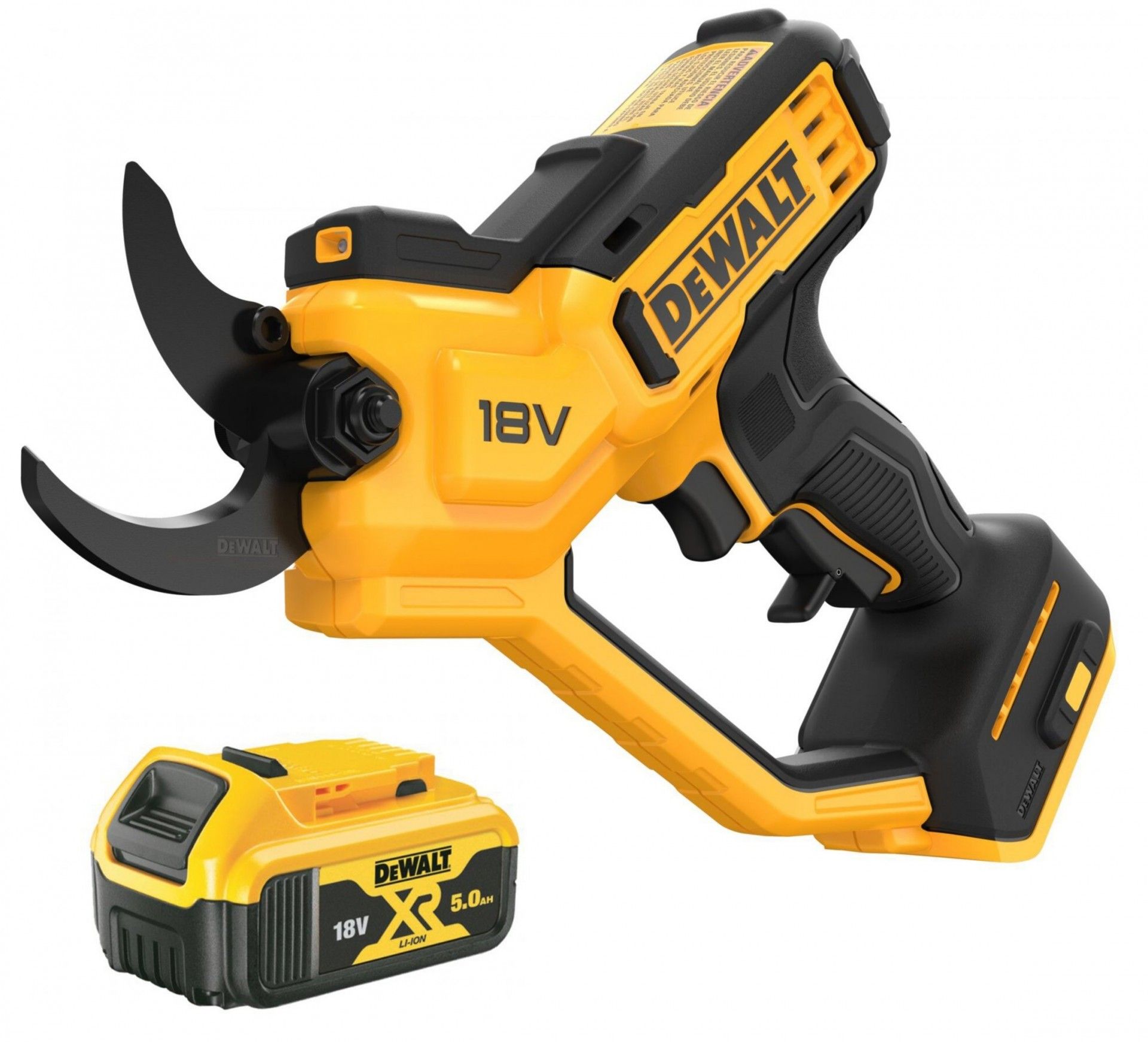 Tesoura de poda XR 18v 5.0Ah refª DCMPP568P1-QW DEWALT