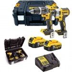 KIT APARAFUSADORAS DCD796 +DCF887  2BAT 5AH REF DCK266P2T-QW
 DEWALT