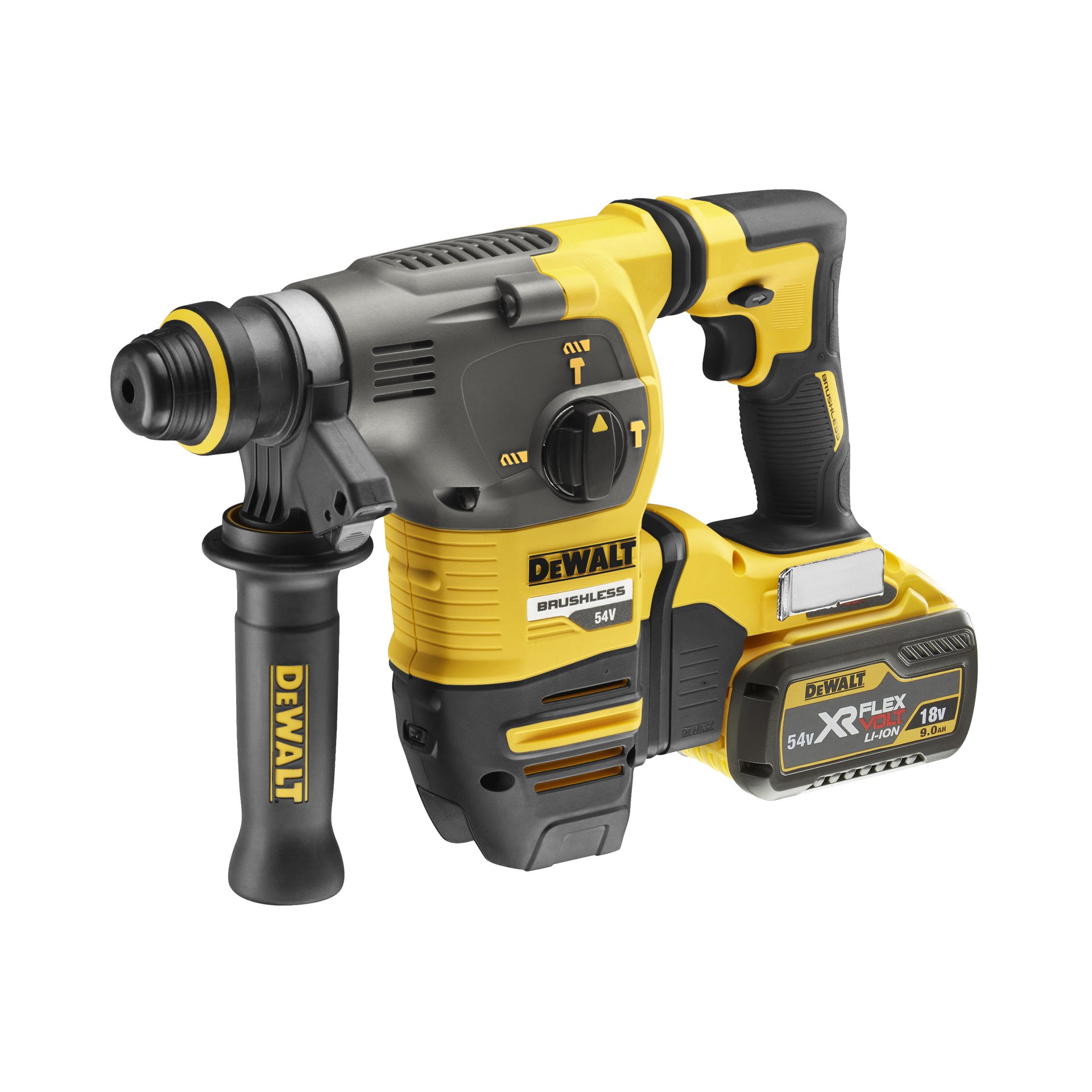 Martelo Eletropneumático sem escovas XR FLEXVOLT 54V refª DCH333X2-QW DEWALT