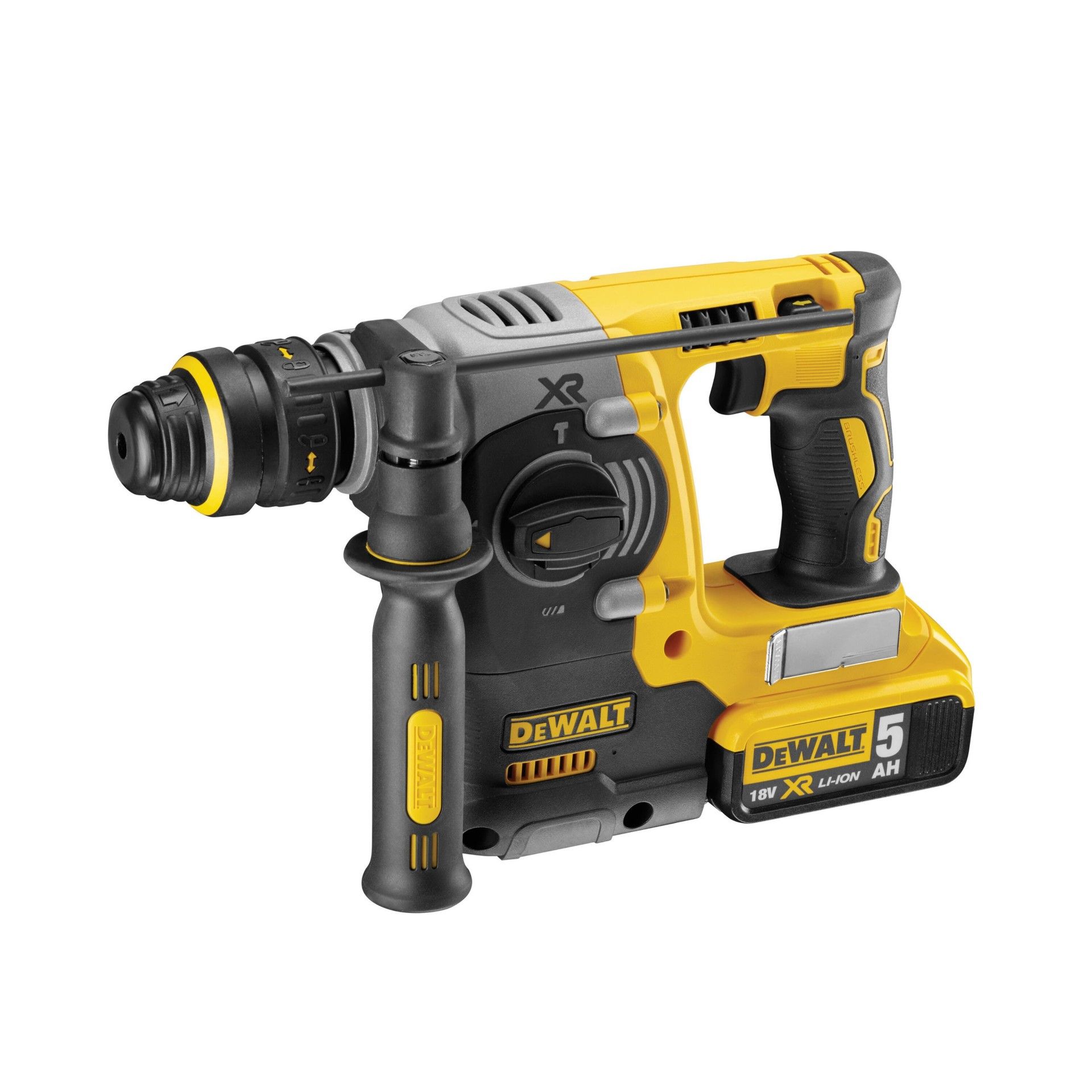 MARTELO ELETROPNEUMÁTICO SEM ESCOVAS XR 18V SDS-Plus QCC 24mm refª DCH274P2-QW DEWALT