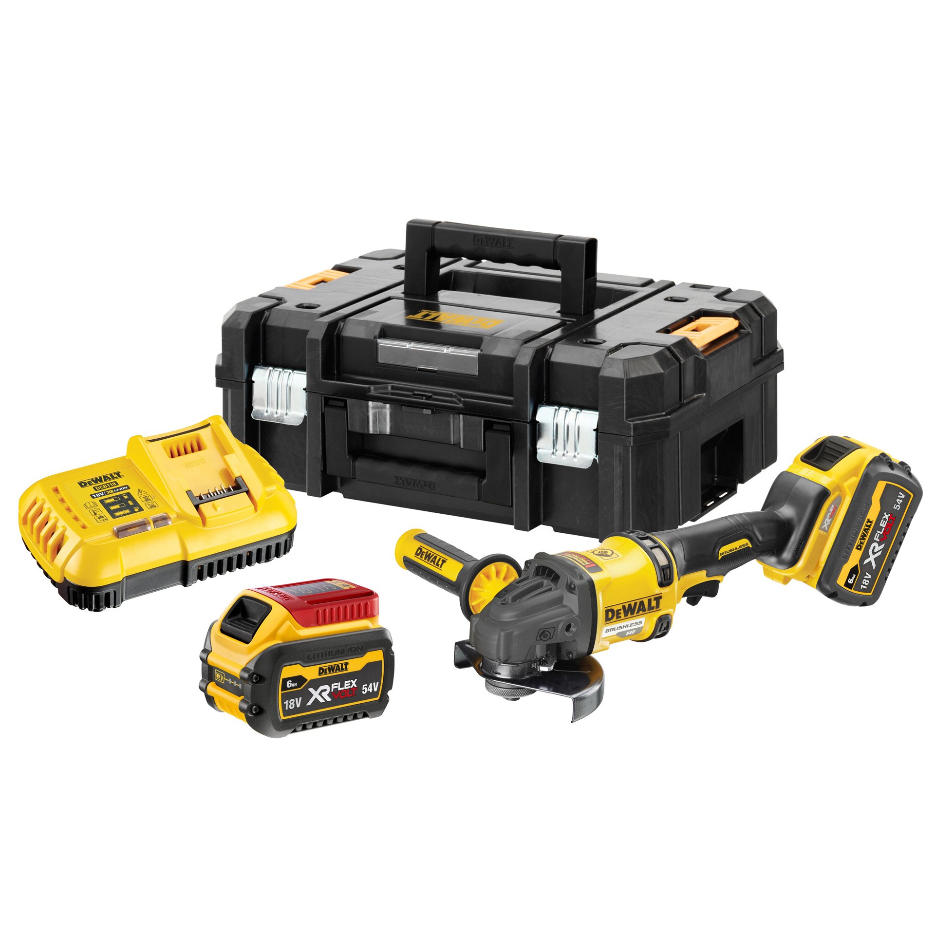 Rebarbadora 54V XR FLEXVOLT refª DCG418T2-QW DEWALT