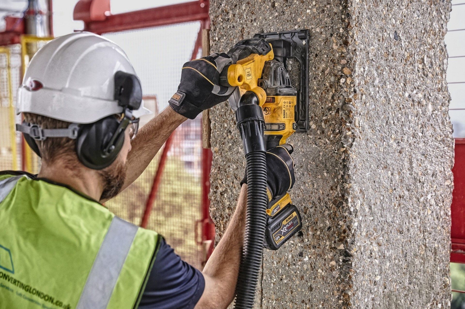Máquina abrir roços sem escovas XR FLEXVOLT 54V Li-Ion 6Ah refª DCG200T2-QW DEWALT