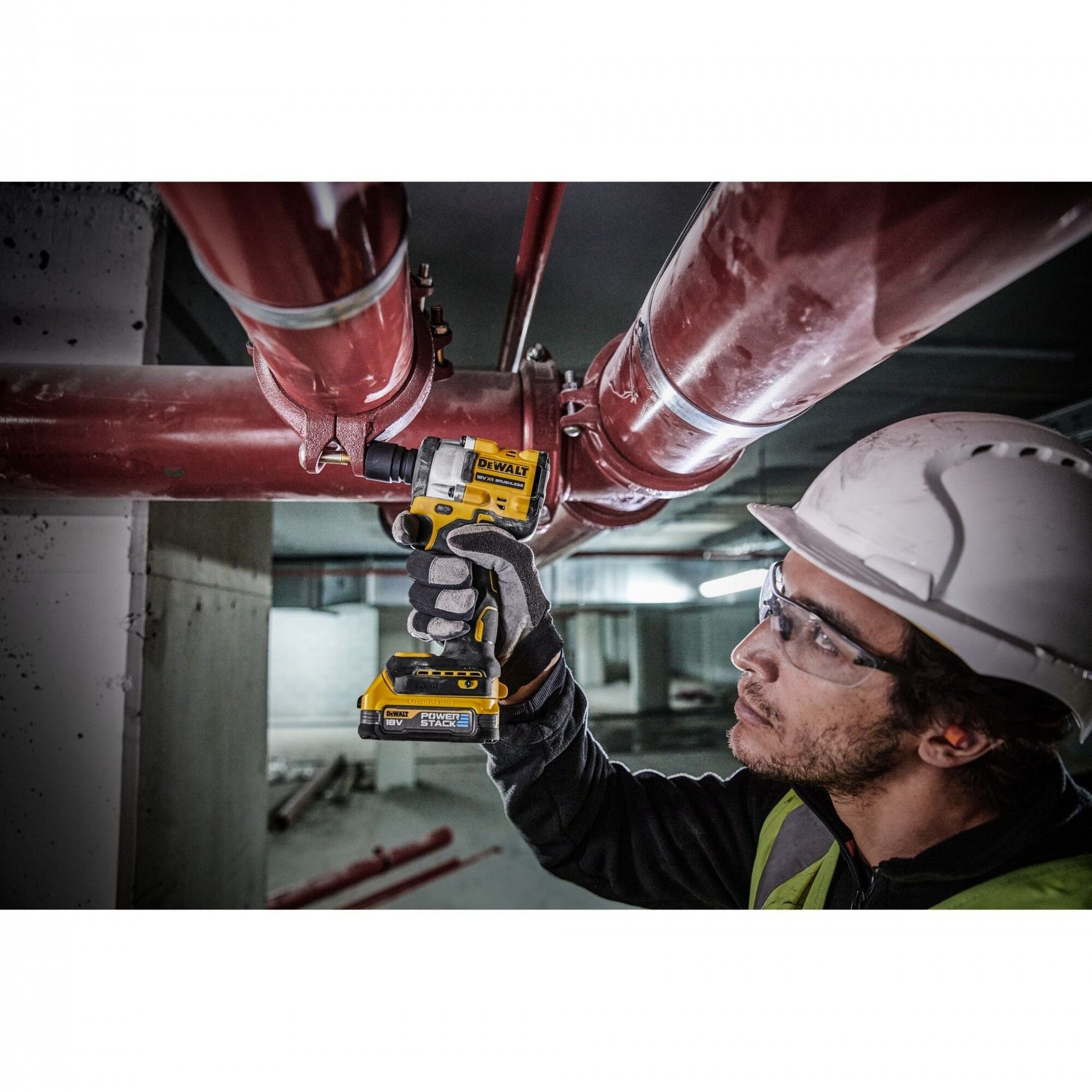Chave impacto DCF921E2T-QW 18v Brushless Powerstack DEWALT