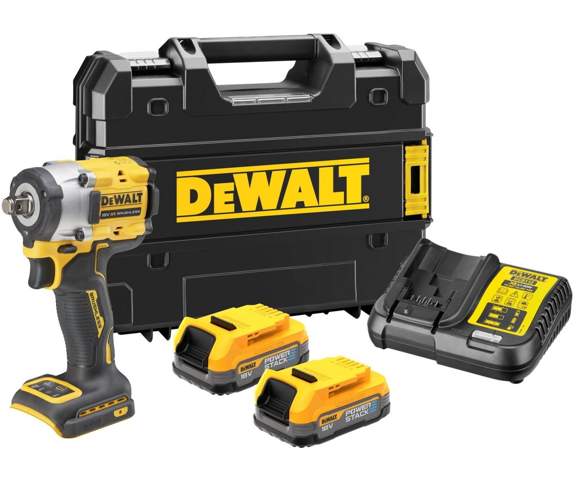 Chave impacto DCF921E2T-QW 18v Brushless Powerstack DEWALT
