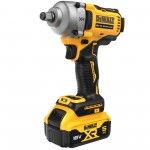 Chave impacto DCF891P2T-QW 18v 2x5.0ah Brushless DEWALT Chave impacto DCF891P2T-QW 18v 2x5.0ah Brushless DEWALT