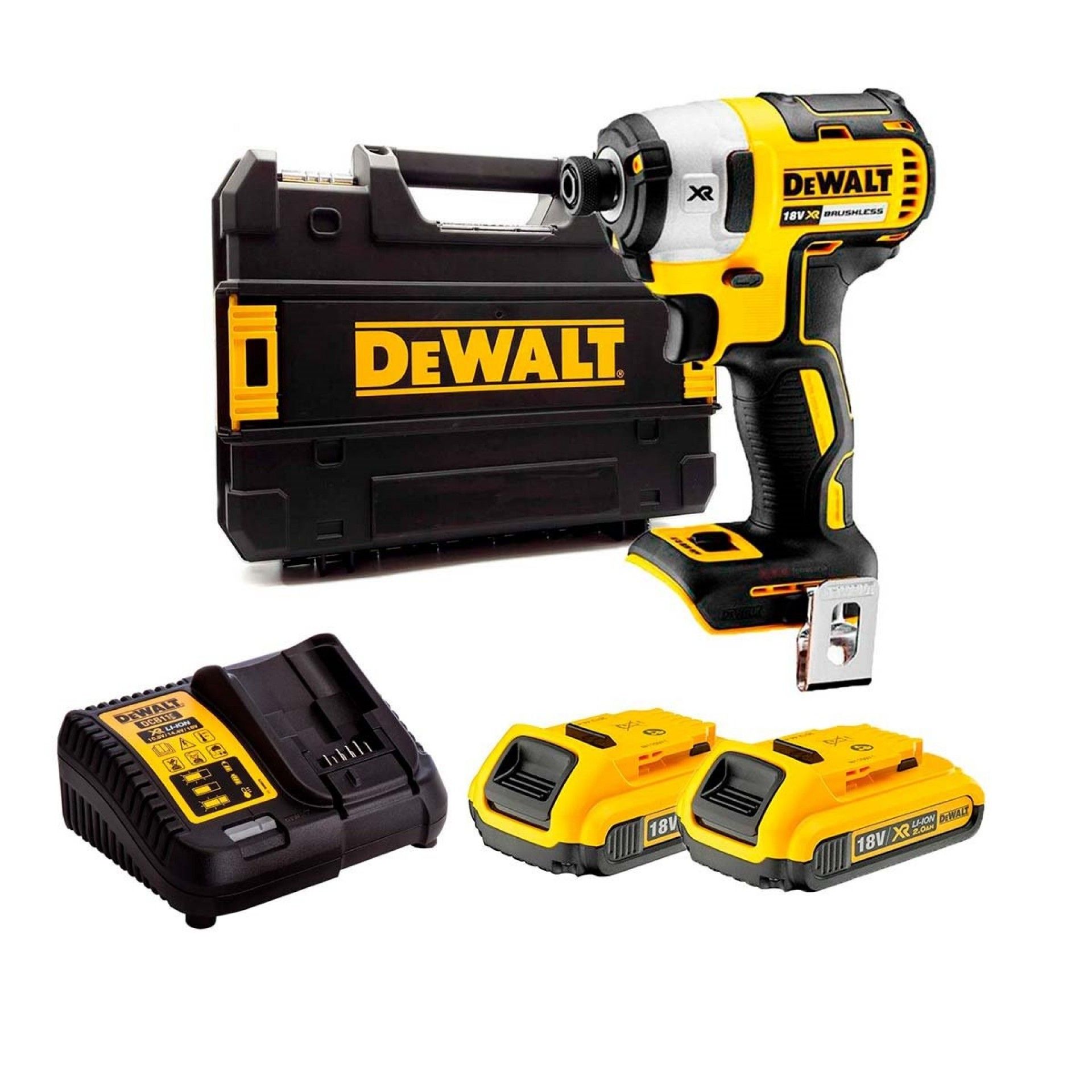 APARAFUSADORA de IMPACTO SEM ESCOVAS XR 18V refª DCF887D2-QW DEWALT