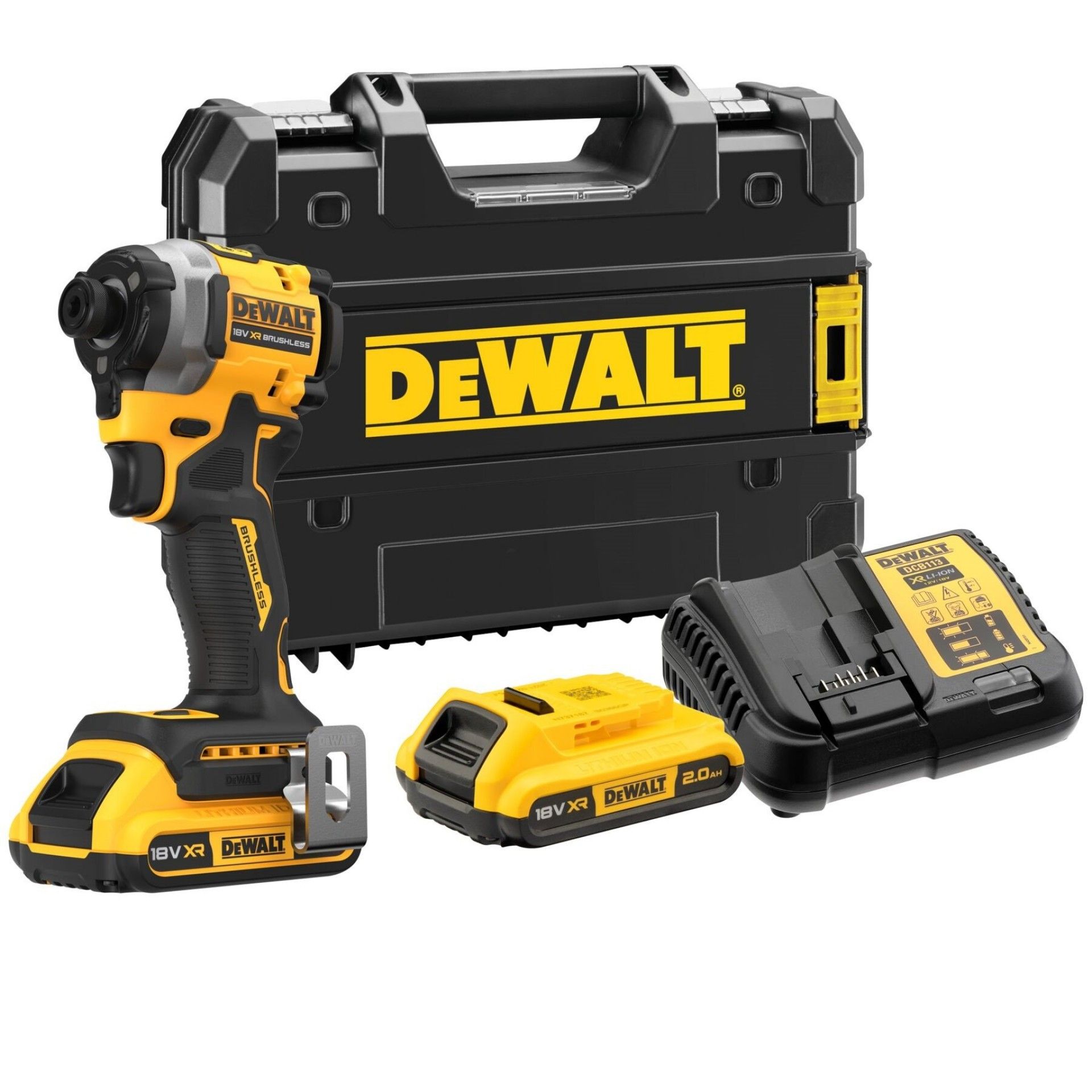 Chave impacto 18v 2x2.0Ah Brushless refª DCF850D2T-QW DEWALT