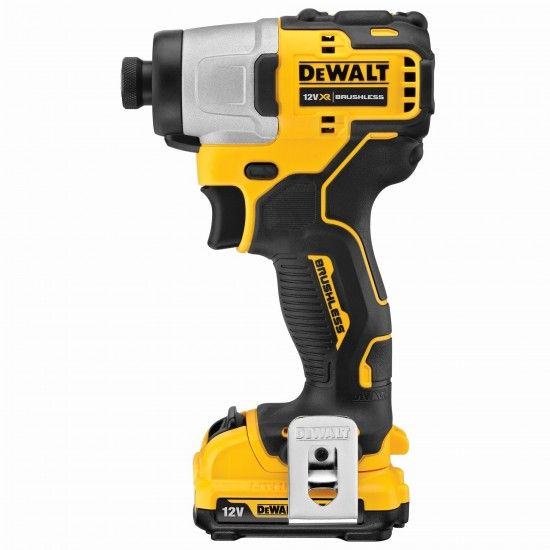 DCF801D2-QW Aparafusadora de Impacto sem escovas XR 12V Li-Ion 2Ah refª DCF801D2-QW DEWALT DCF801D2-QW Aparafusadora de Impacto sem escovas XR 12V Li-Ion 2Ah refª DCF801D2-QW DEWALT