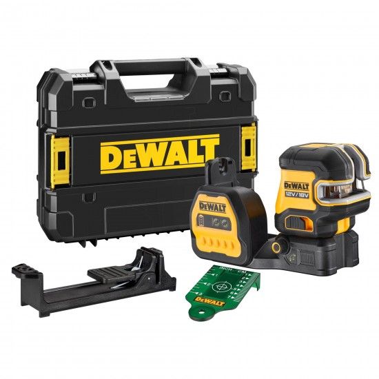 Nível Laser Luz Verde Cruzado 12/18V refª DCE822NG18-XJ DEWALT Nível Laser Luz Verde Cruzado 12/18V refª DCE822NG18-XJ DEWALT