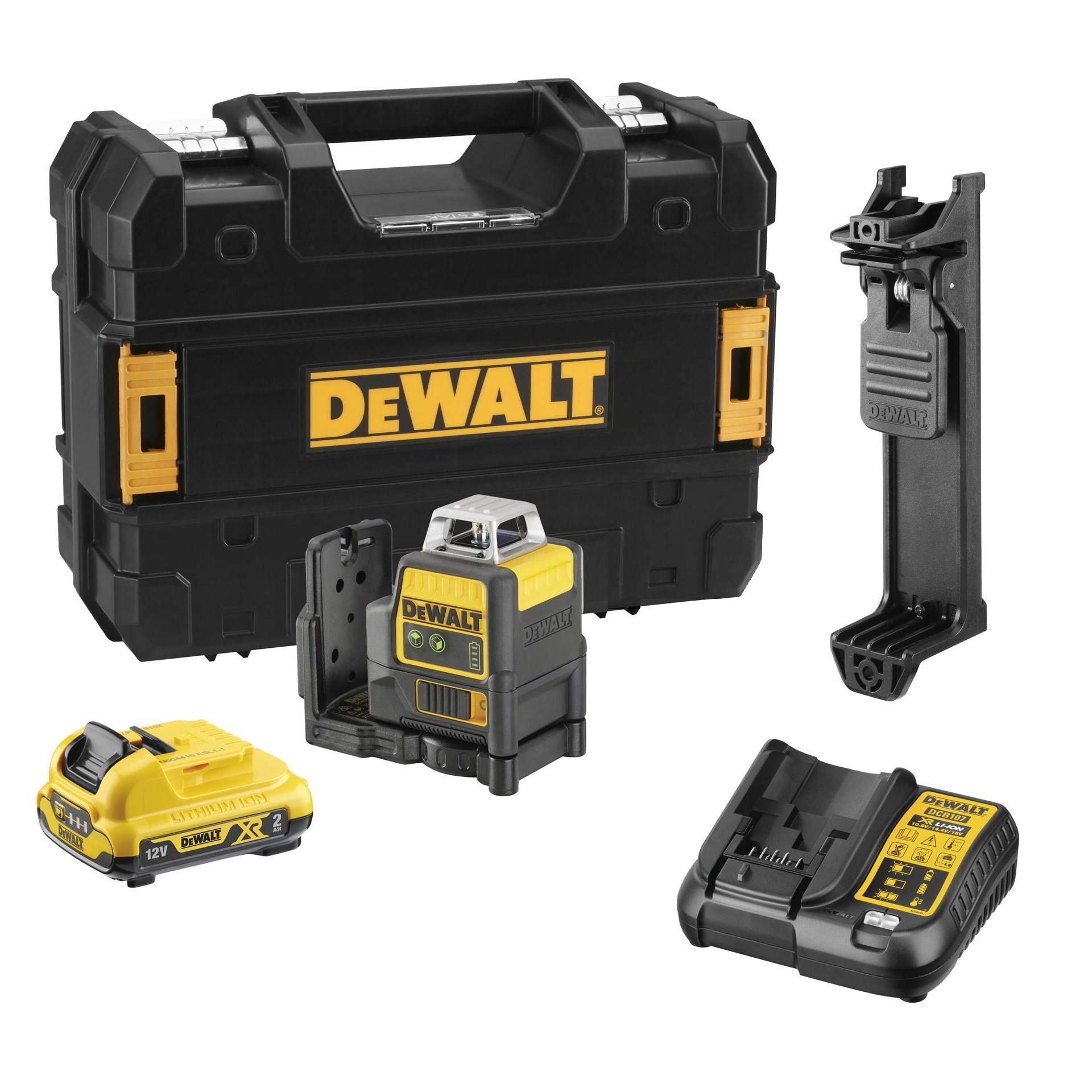 Laser autonivelante 3 linhas 360° - verde refª DCE089D1G-QW DEWALT