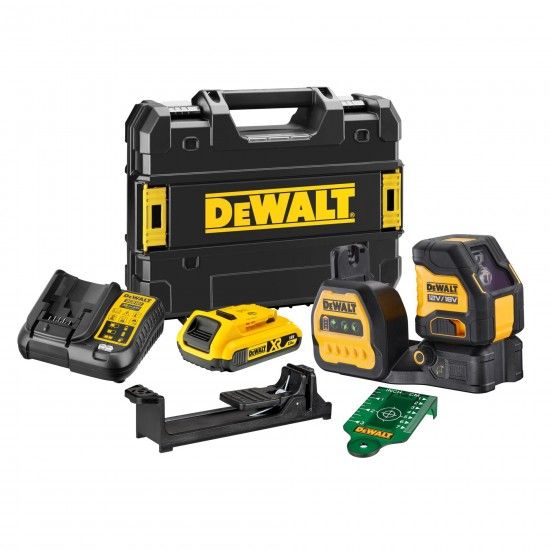 Nível Laser Luz Verde Cruzado 12/18V refª DCE088D1G18-QW DEWALT Nível Laser Luz Verde Cruzado 12/18V refª DCE088D1G18-QW DEWALT