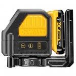 Laser autonivelante de linhas em cruz 10,8 V ref DCE088D1R-QW DEWALT