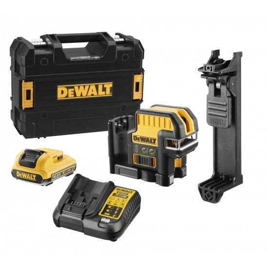 Laser autonivelante de linhas em cruz + 5 pontos 10,8 V - verde ref DCE0825D1G-QW DEWALT