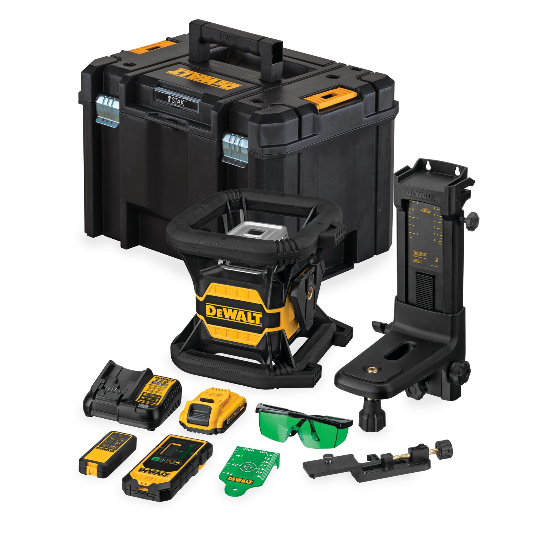 Laser rotativo verde bluetooth refª. DCE080D1GS-QW DEWALT