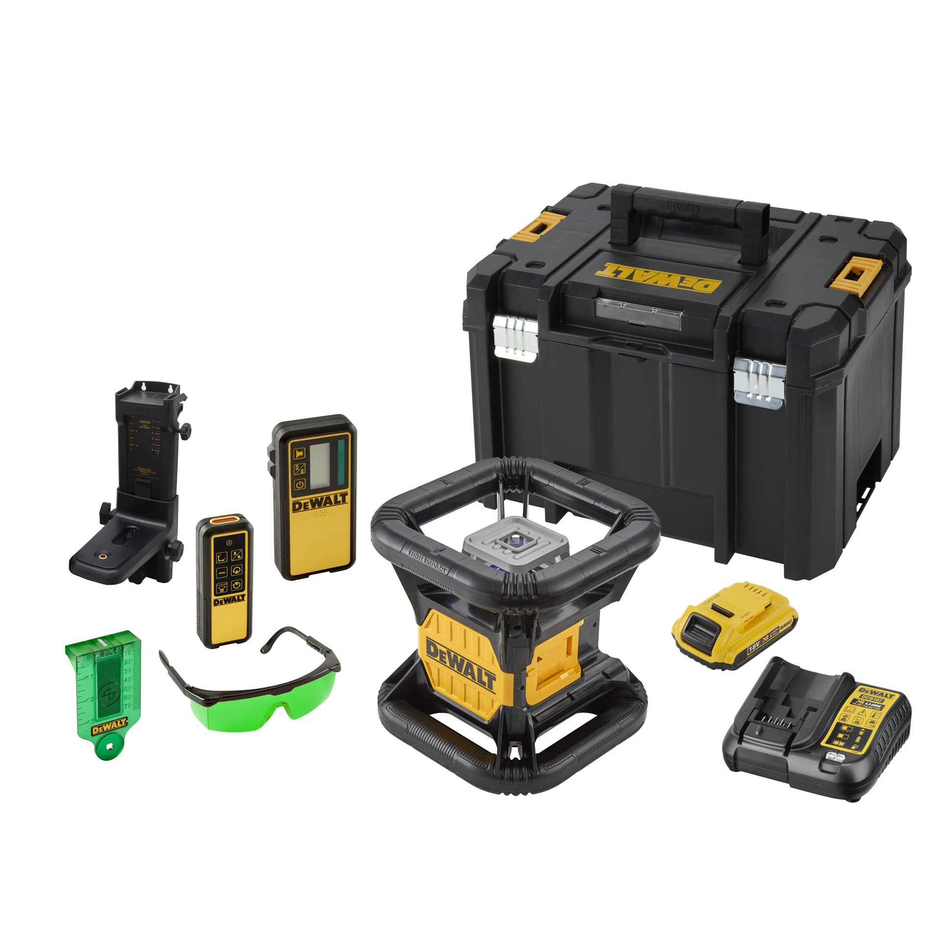 DCE079D1G LASER ROTATIVO VERDE AUTONIVELANTE refª DCE079D1G-QW DEWALT