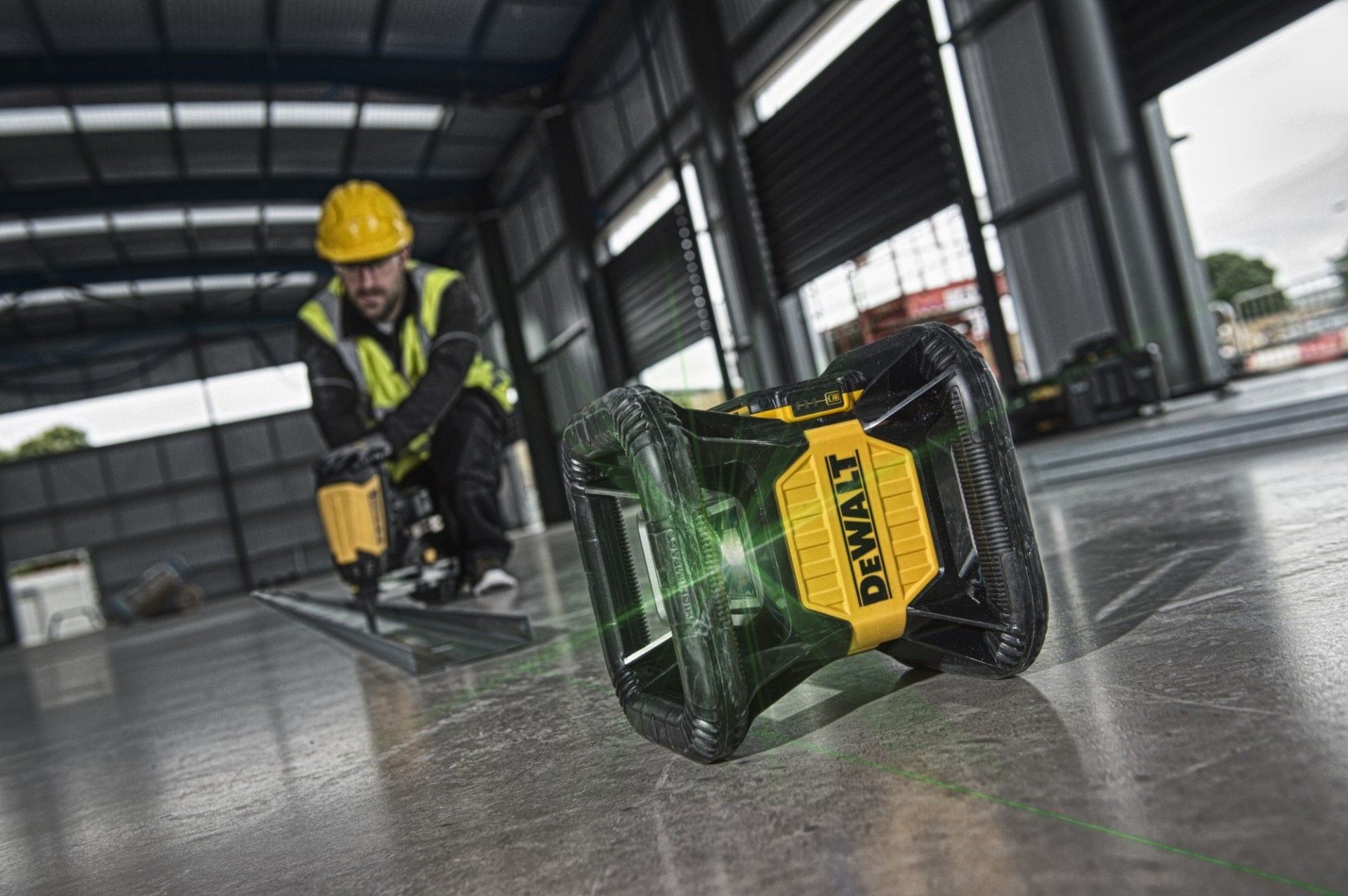 DCE079D1G LASER ROTATIVO VERDE AUTONIVELANTE refª DCE079D1G-QW DEWALT