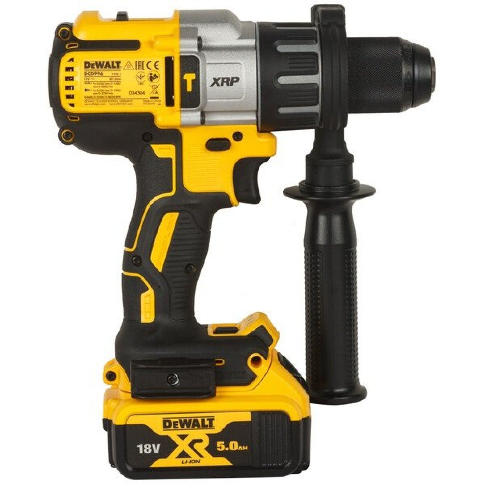 Aparafusadora sem escovas XRP 18V Li-Ion 5 Ah refª DCD996P1-QW DEWALT