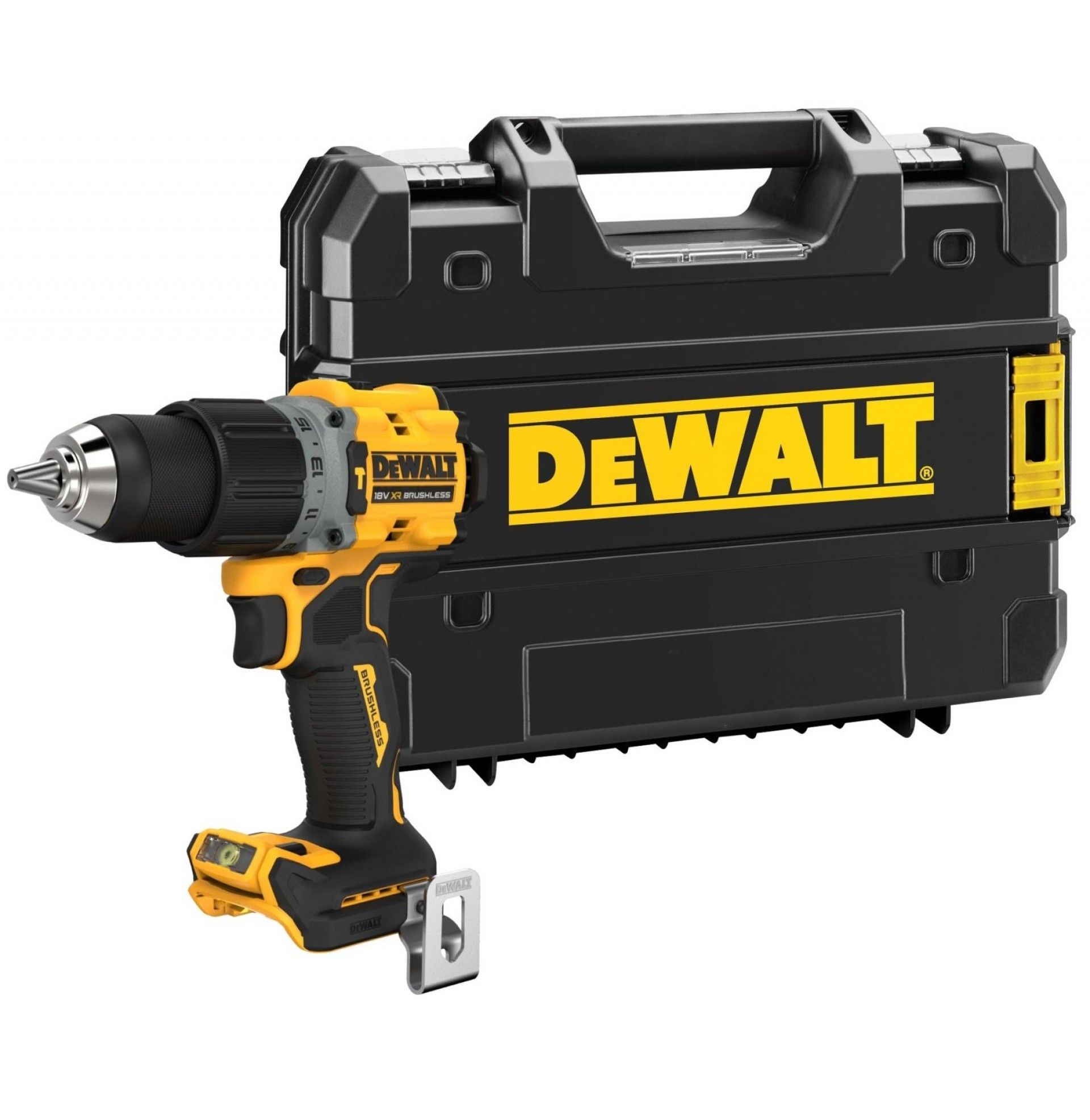 Aparafusadora XR 18V sem bateriae carregador refª DCD805NT-XJ DEWALT
