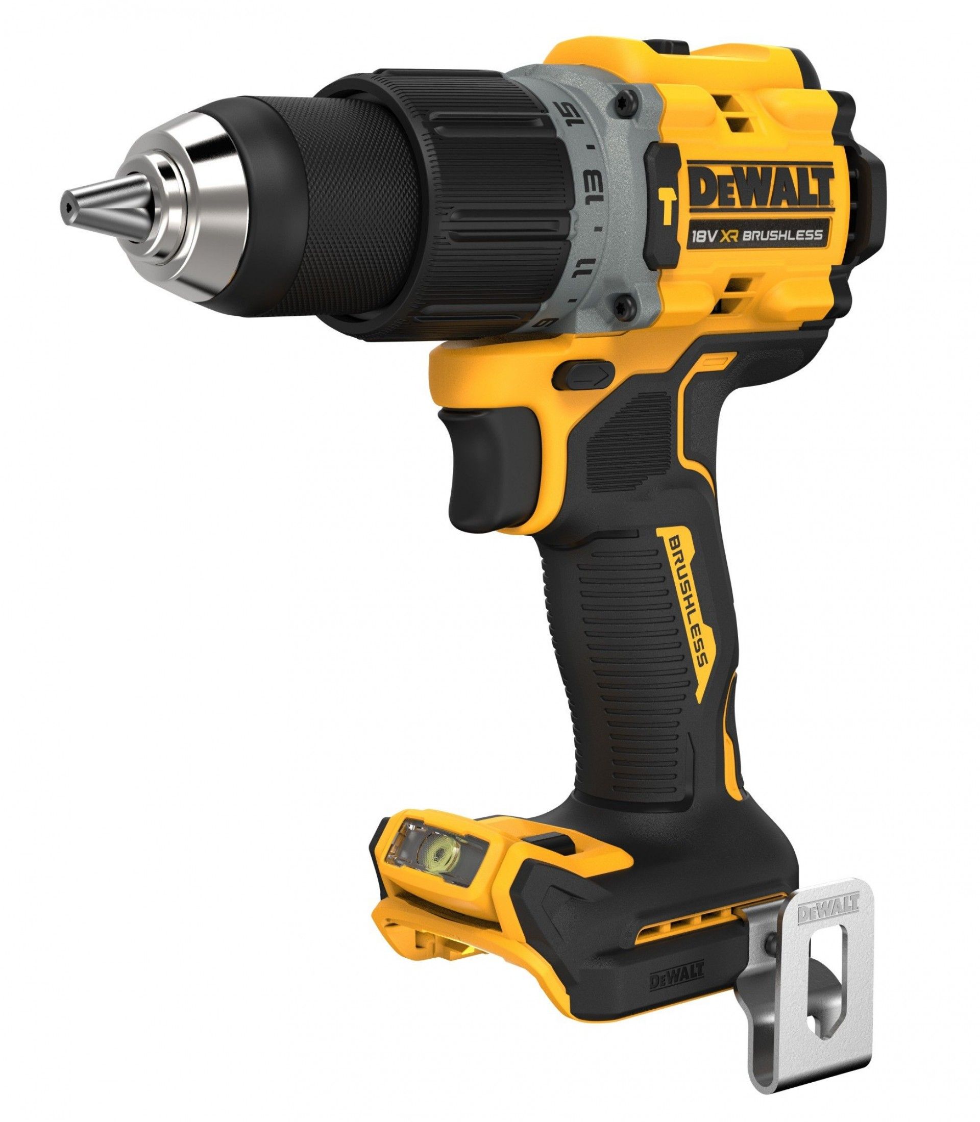 Aparafusadora XR 18V sem bateriae carregador refª DCD805NT-XJ DEWALT