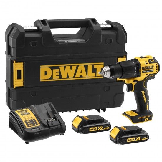 Aparafusadora sem escovas XR 18V Li-Ion 1,5 Ah ref DCD709S2T-QW DEWALT