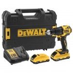 Aparafusadora sem escovas XR 18V Li-Ion 2,0 Ah refª DCD709D2T-QW DEWALT Aparafusadora sem escovas XR 18V Li-Ion 2,0 Ah refª DCD709D2T-QW DEWALT